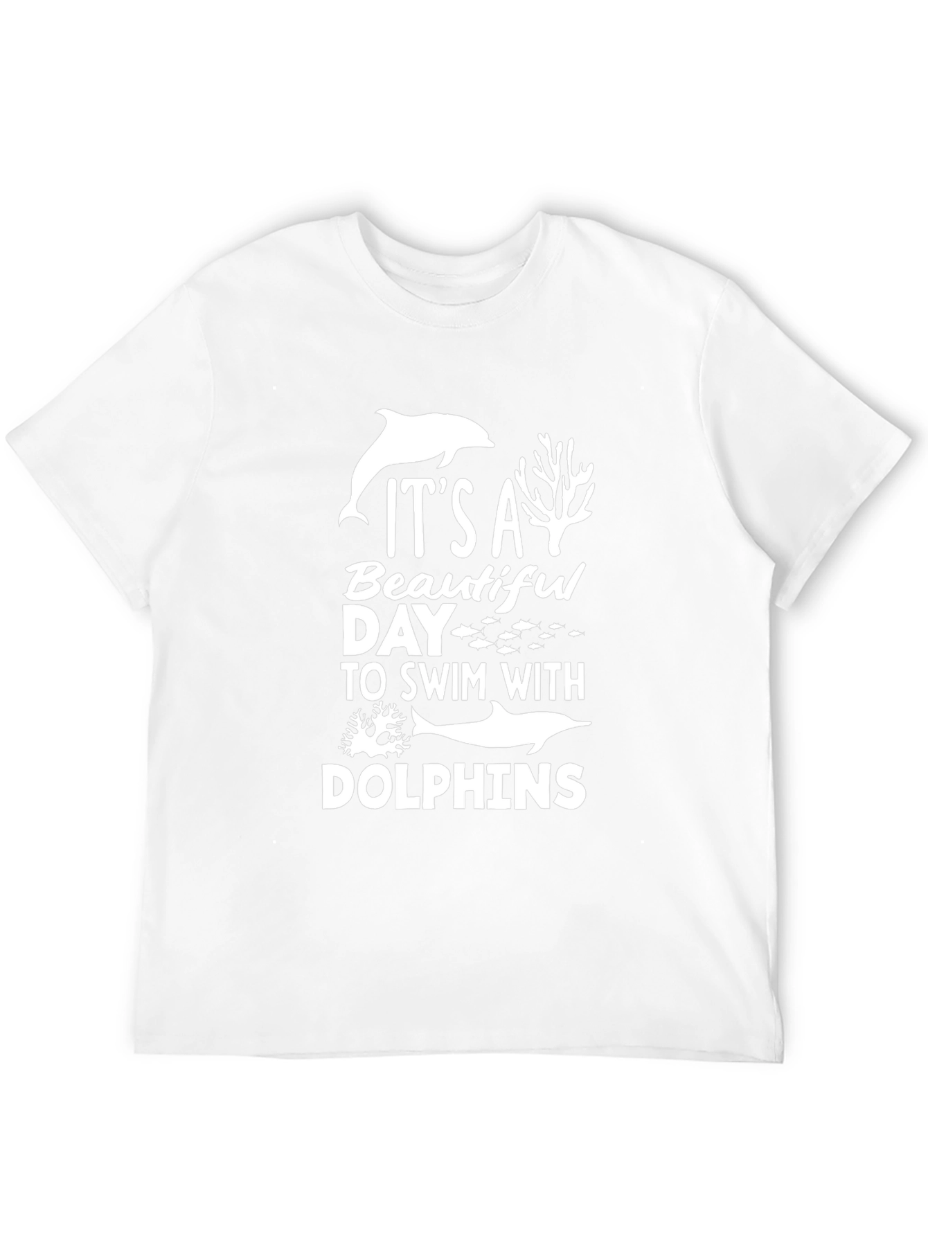 Swim with Dolphins Graphic T-Shirt