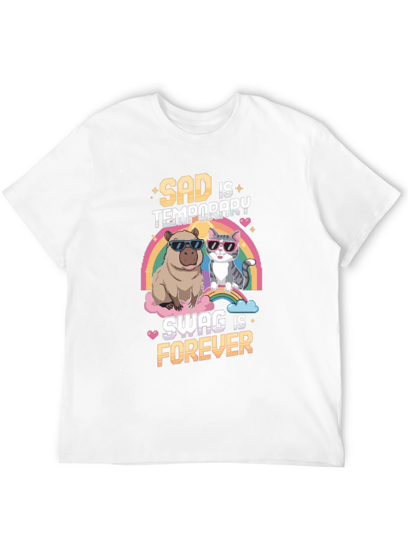 Sad is Temporary Swag is Forever T-Shirt