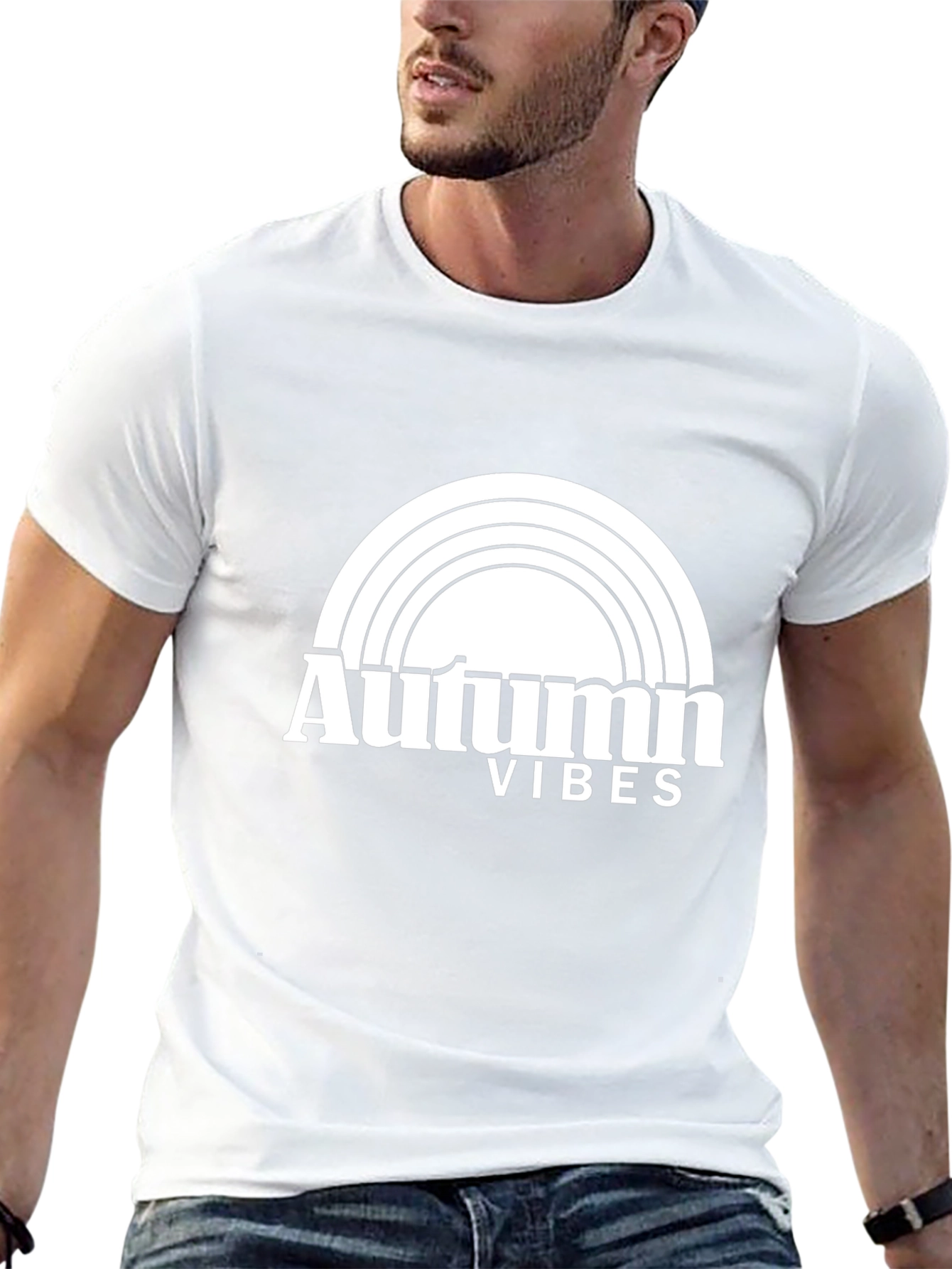 Autumn Vibes Black T-Shirt