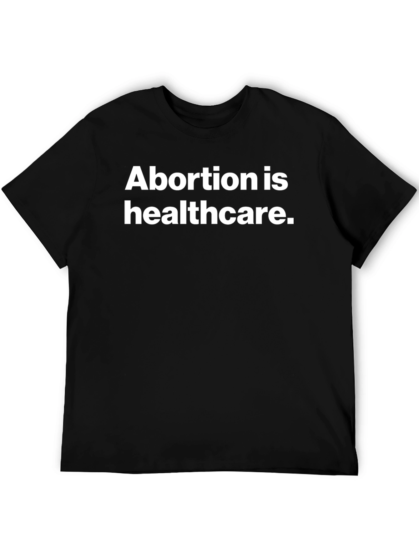 Abortion is Healthcare Graphic Tee - Black