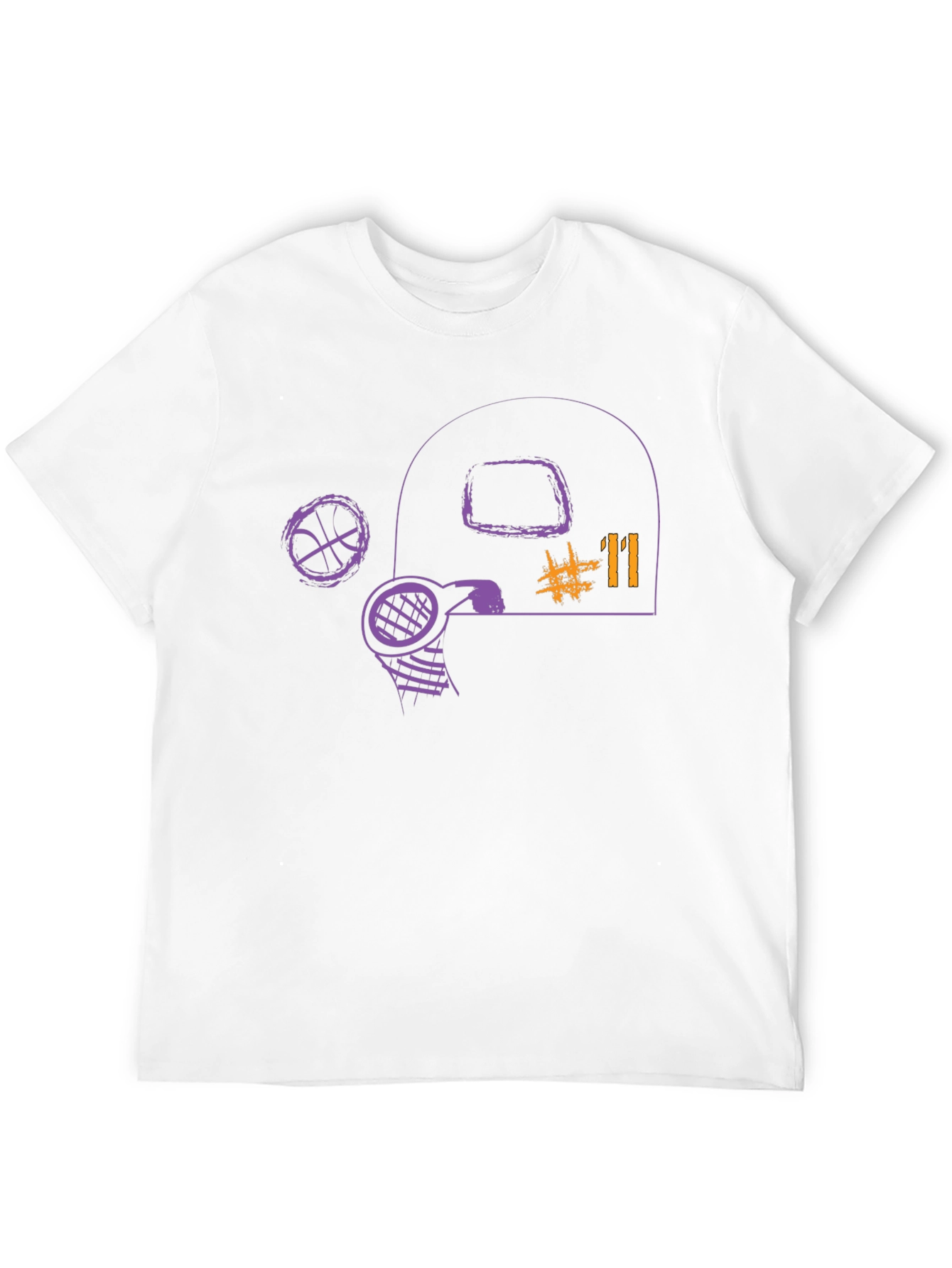 Basketball Graphic Tee - Number 11