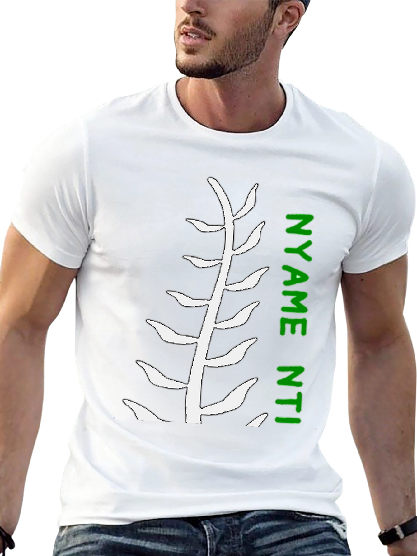 Nyamé Nti Adinkra Symbol T-Shirt