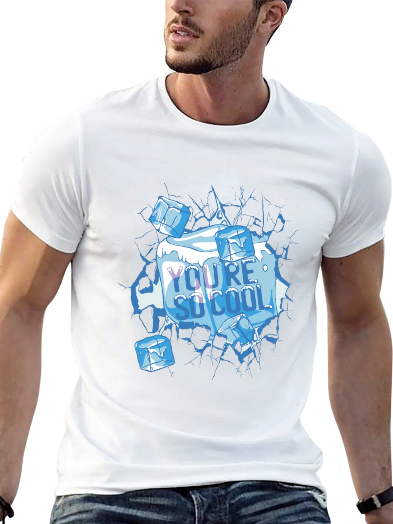 Cool Ice Cube Graphic T-Shirt