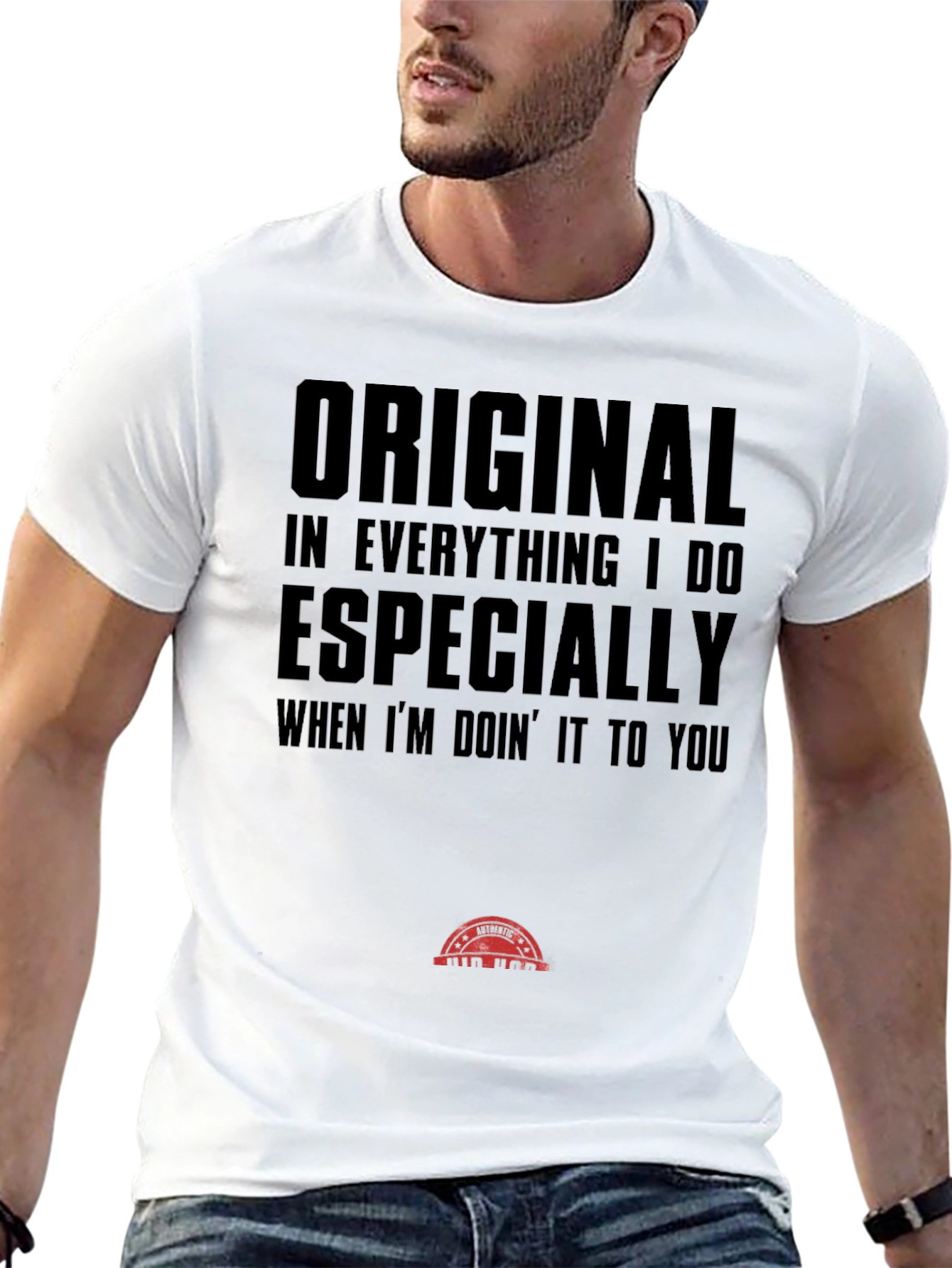 Original Graphic Print T-Shirt - Black