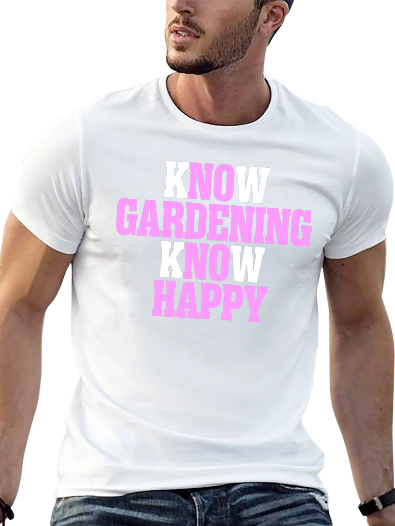 Know Gardening Know Happy Graphic Tee