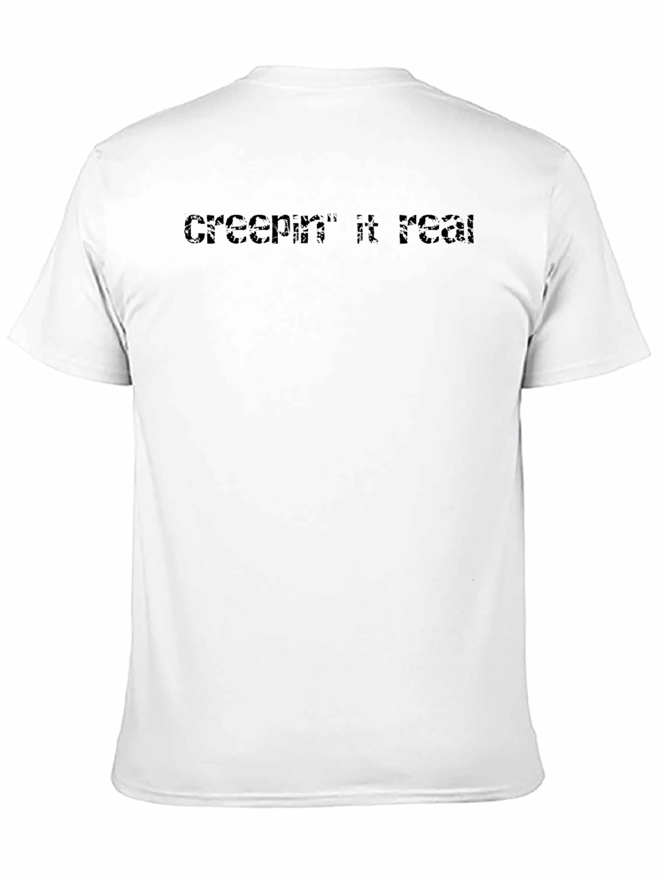 Creepin It Real Black Graphic Tee