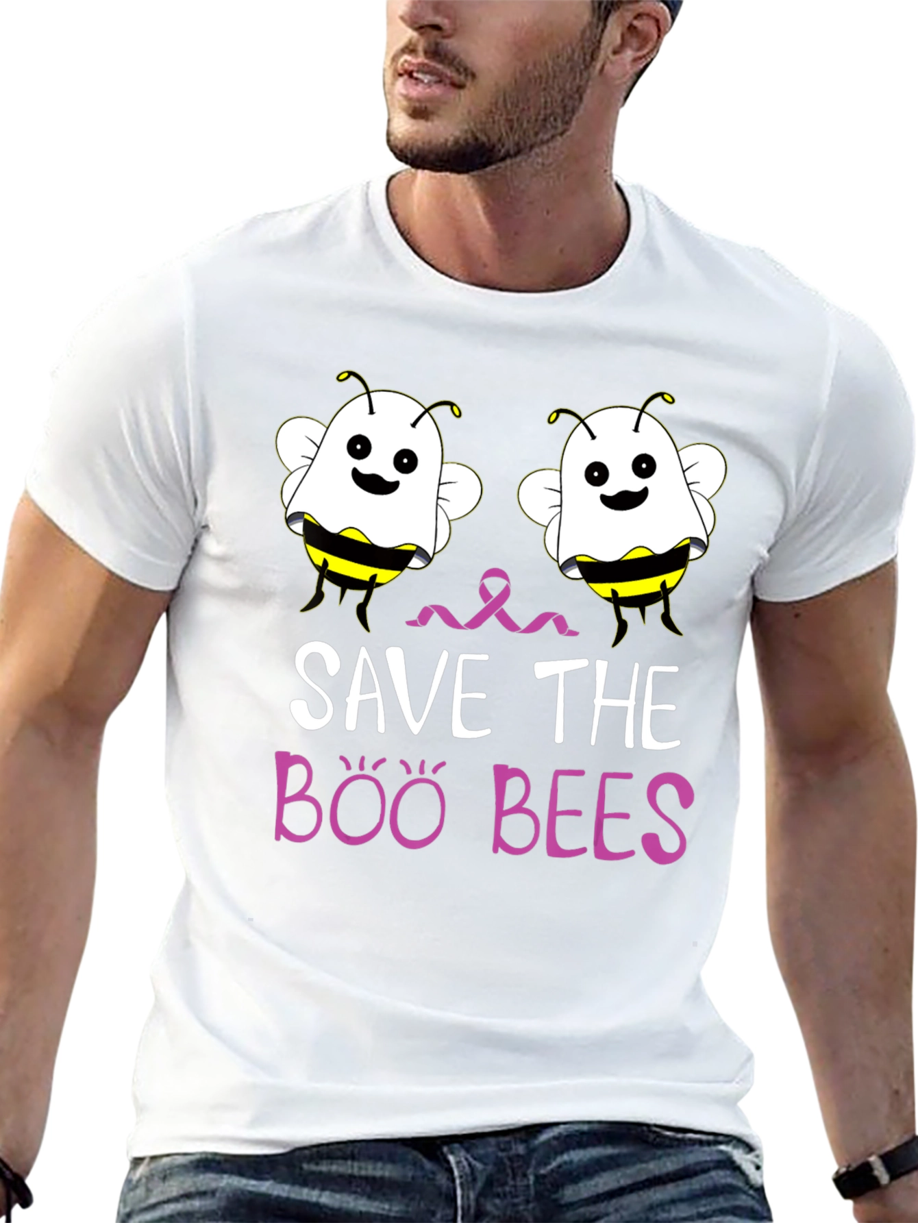 Save the Boo Bees Graphic T-Shirt