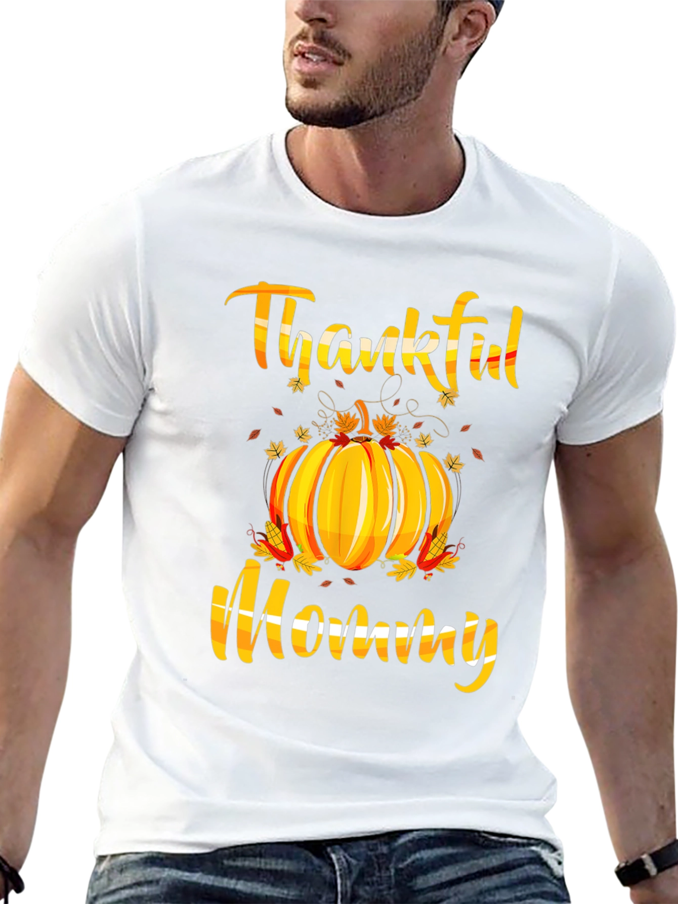 Thankful Mommy Thanksgiving T-Shirt
