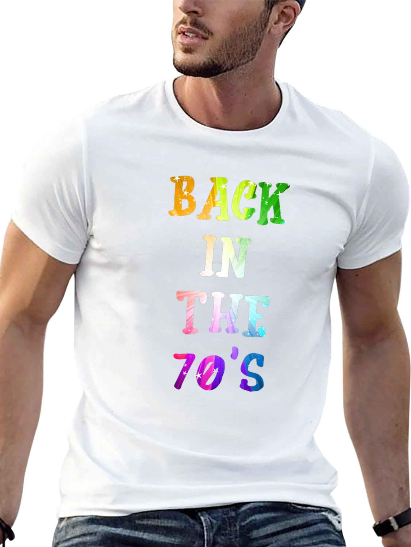 Back In The 70s Graphic Tee - Retro Style!