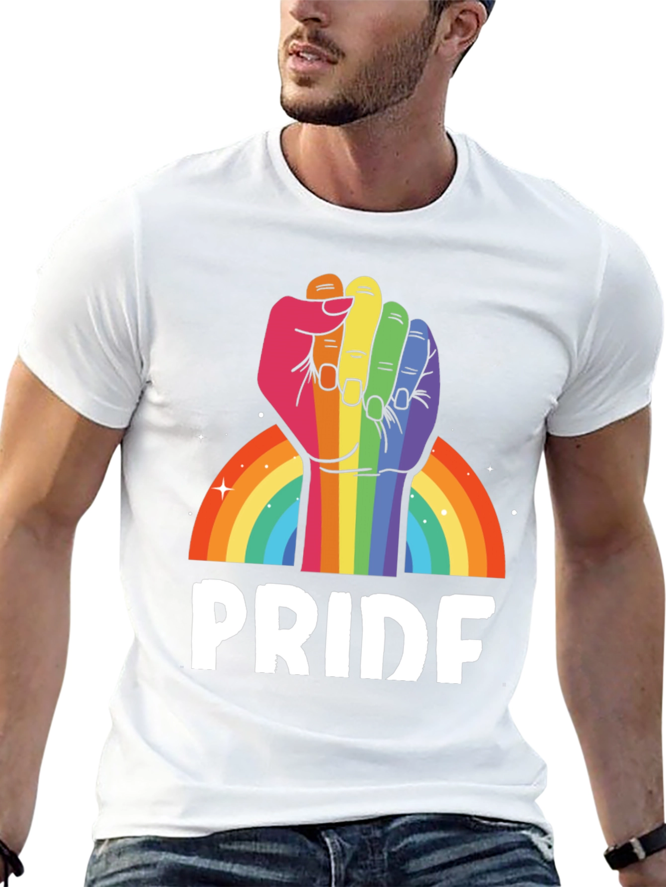 Pride Rainbow Fist T-Shirt