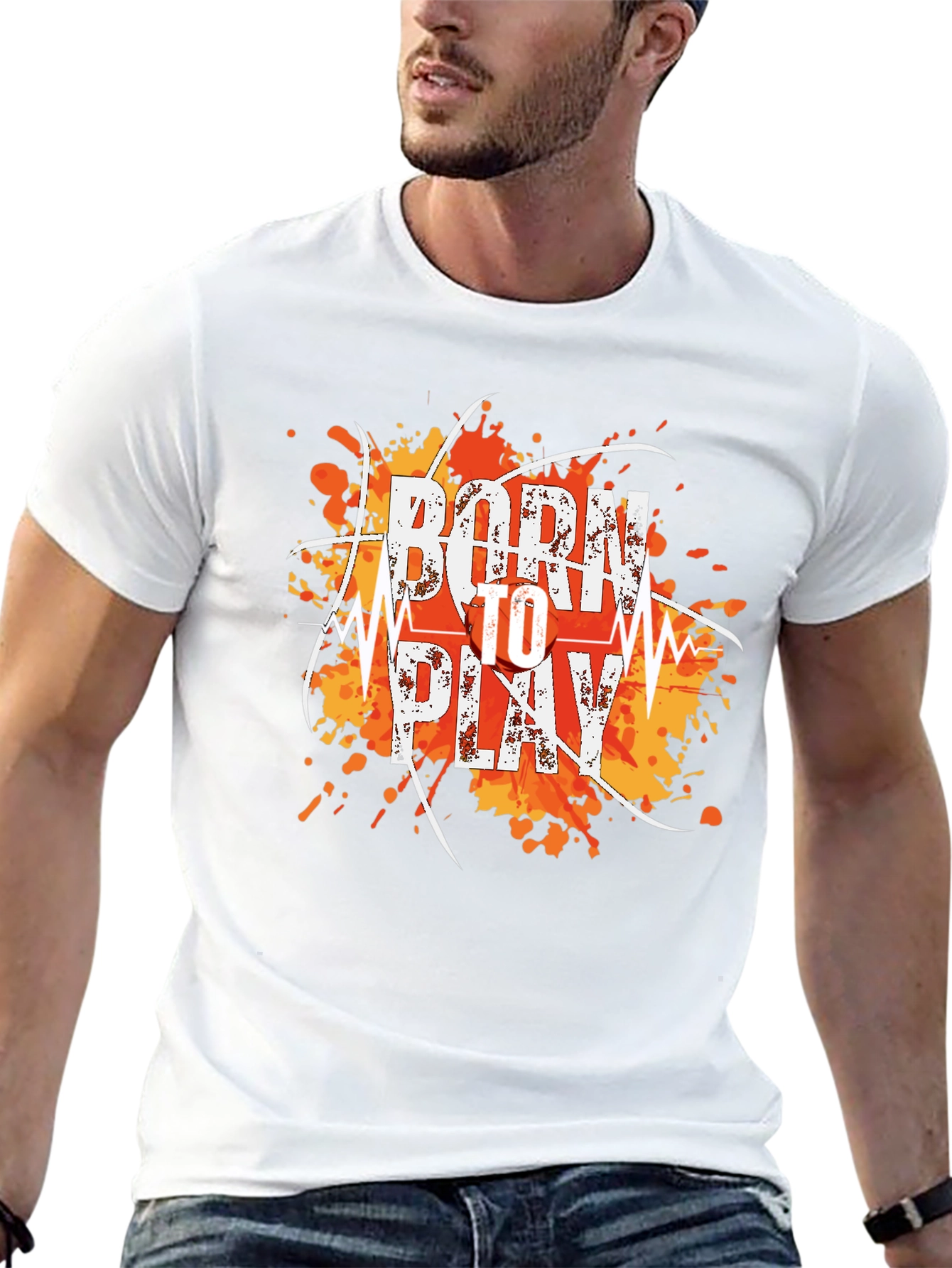 Born To Play Graphic Tee