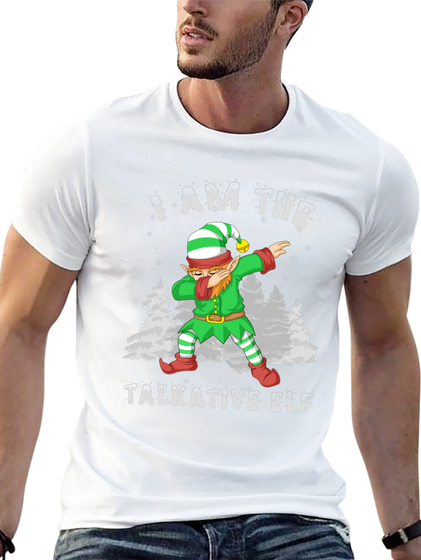 I am the Talkative Elf Dab T-Shirt