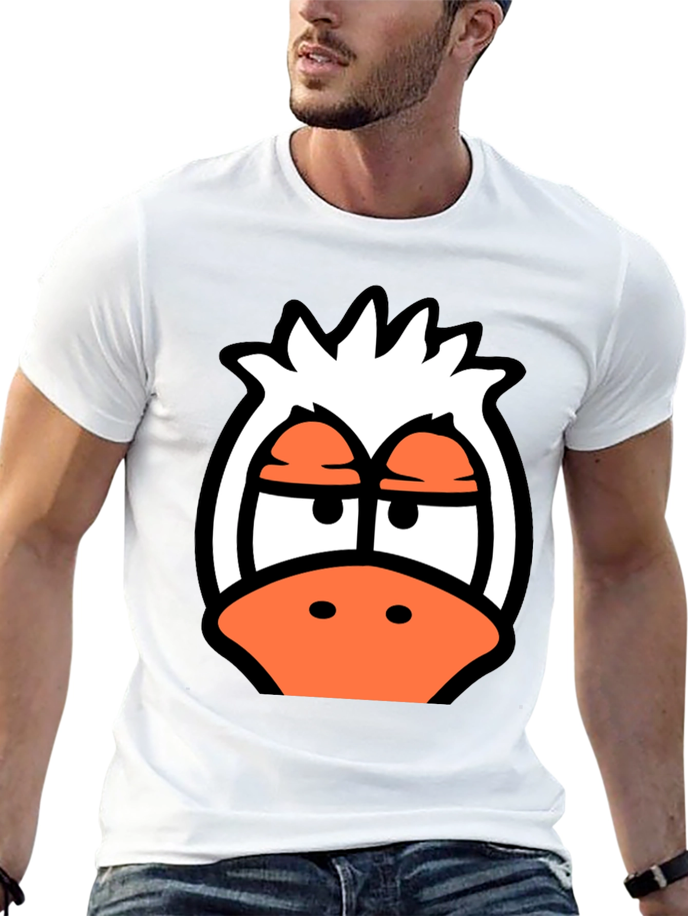 Funny Cartoon Duck T-Shirt
