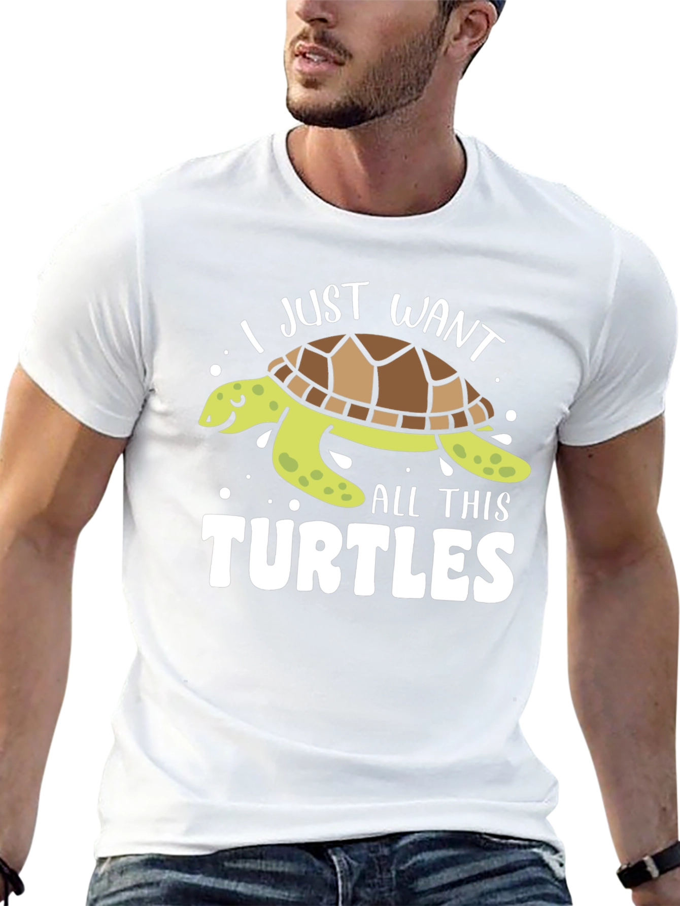 I Just Want All This Turtles T-Shirt