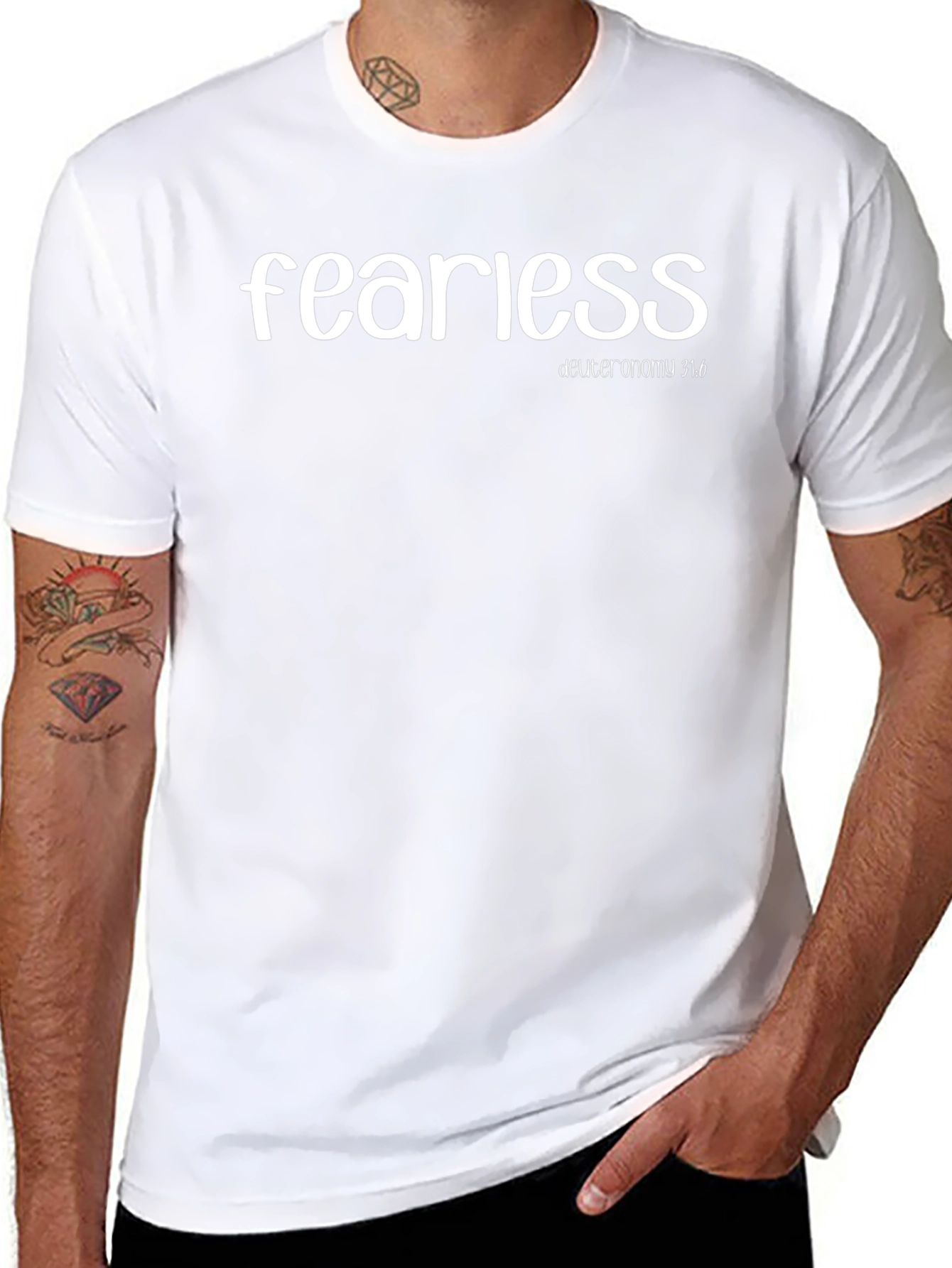 Fearless Graphic Tee - Black Unisex T-Shirt