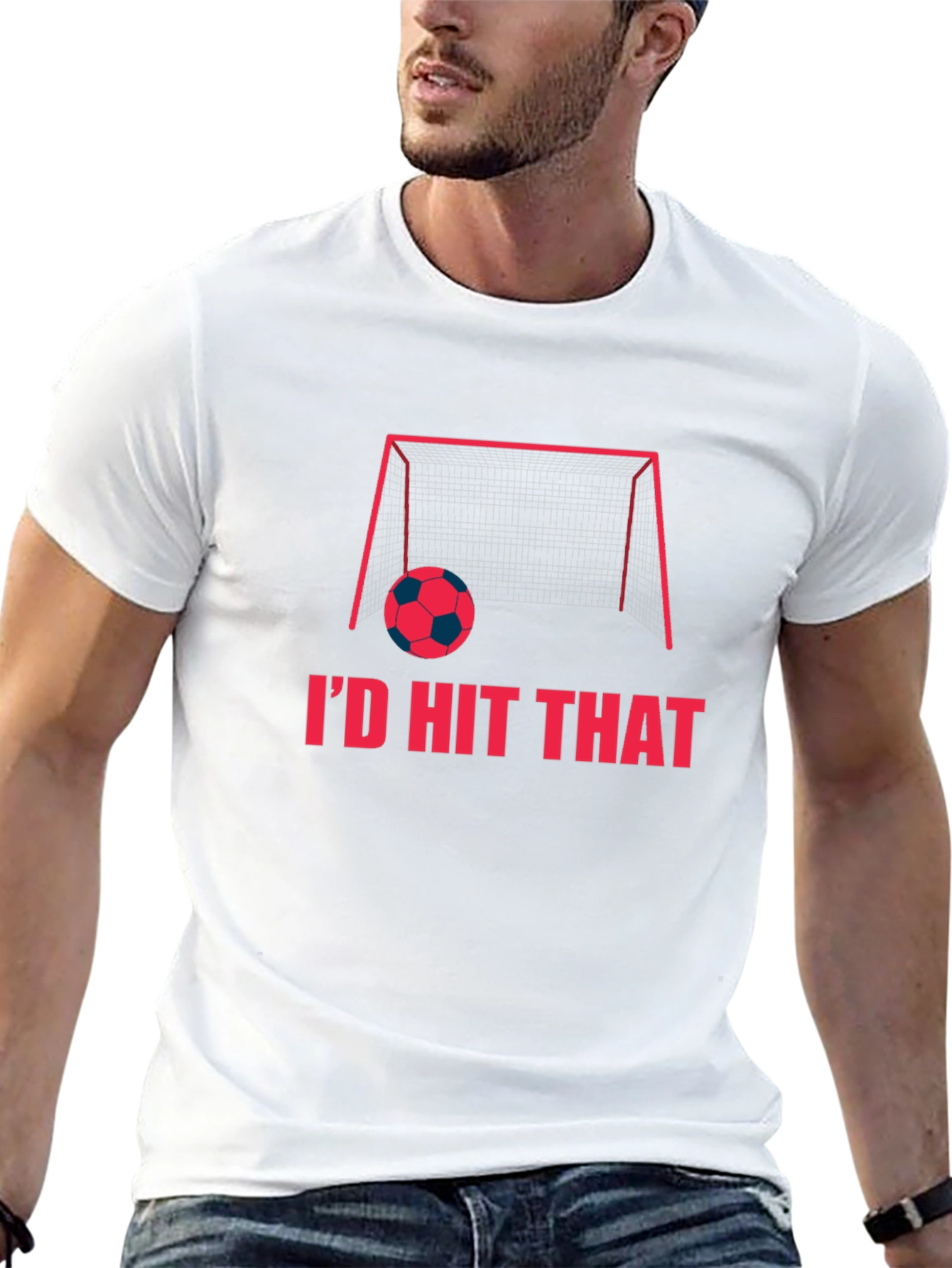 Id Hit That Soccer T-Shirt