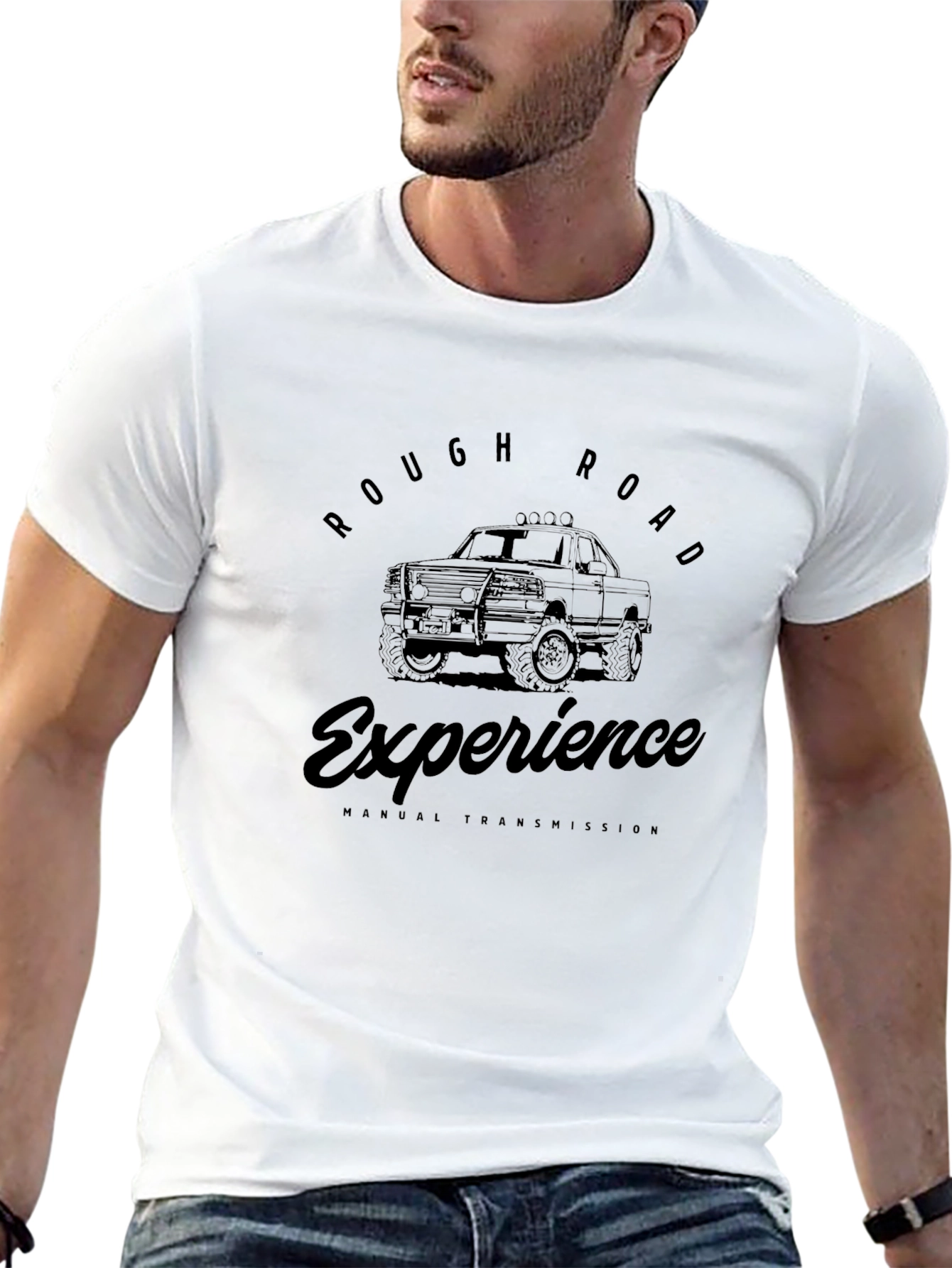 Rough Road Experience Truck Graphic Tee