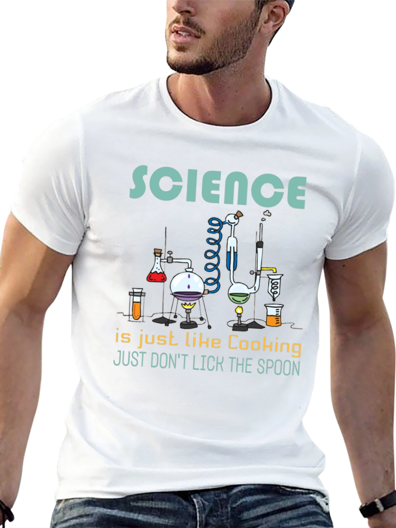 Science Cooking T-Shirt Funny Chemistry Tee