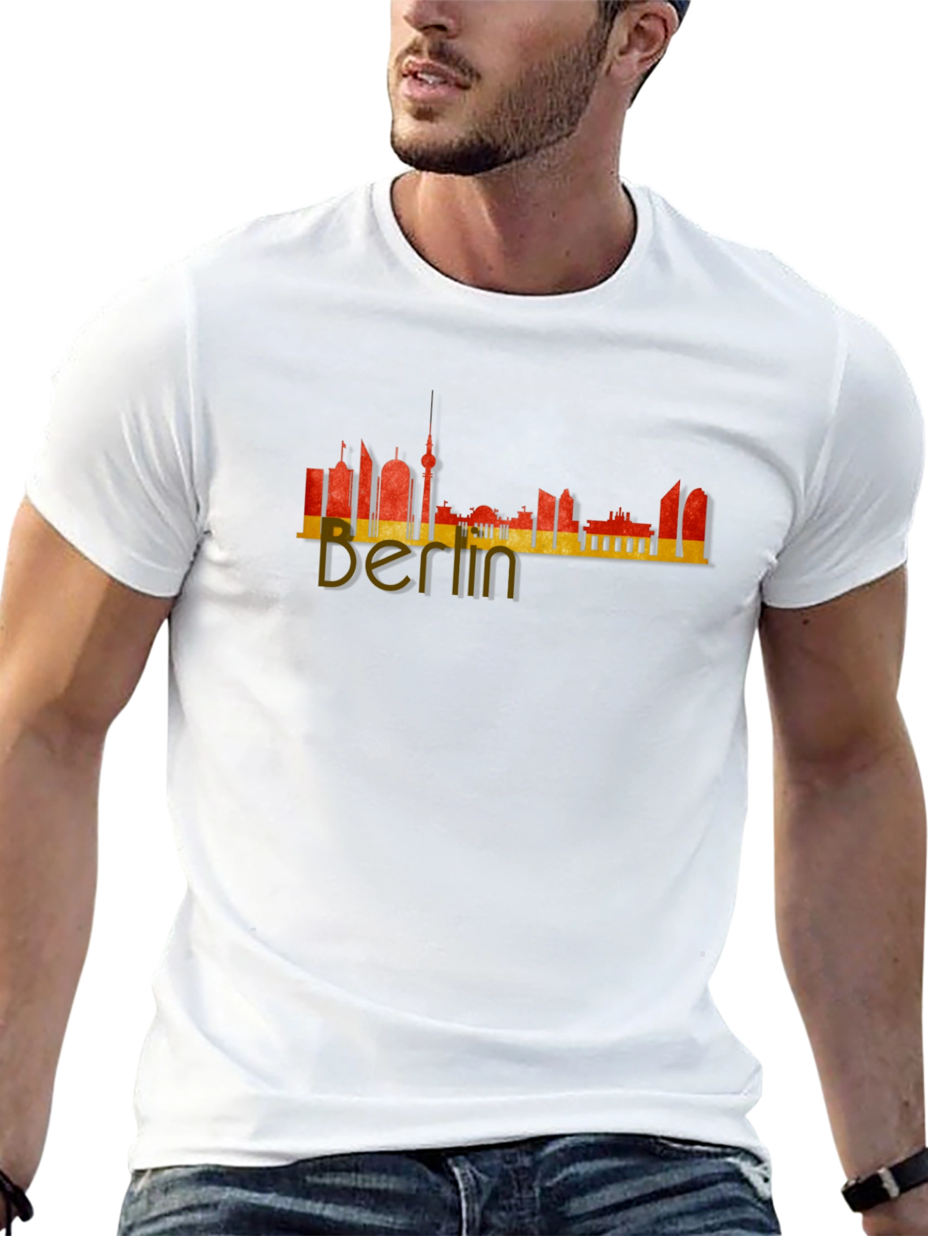 Berlin Skyline Graphic T-Shirt