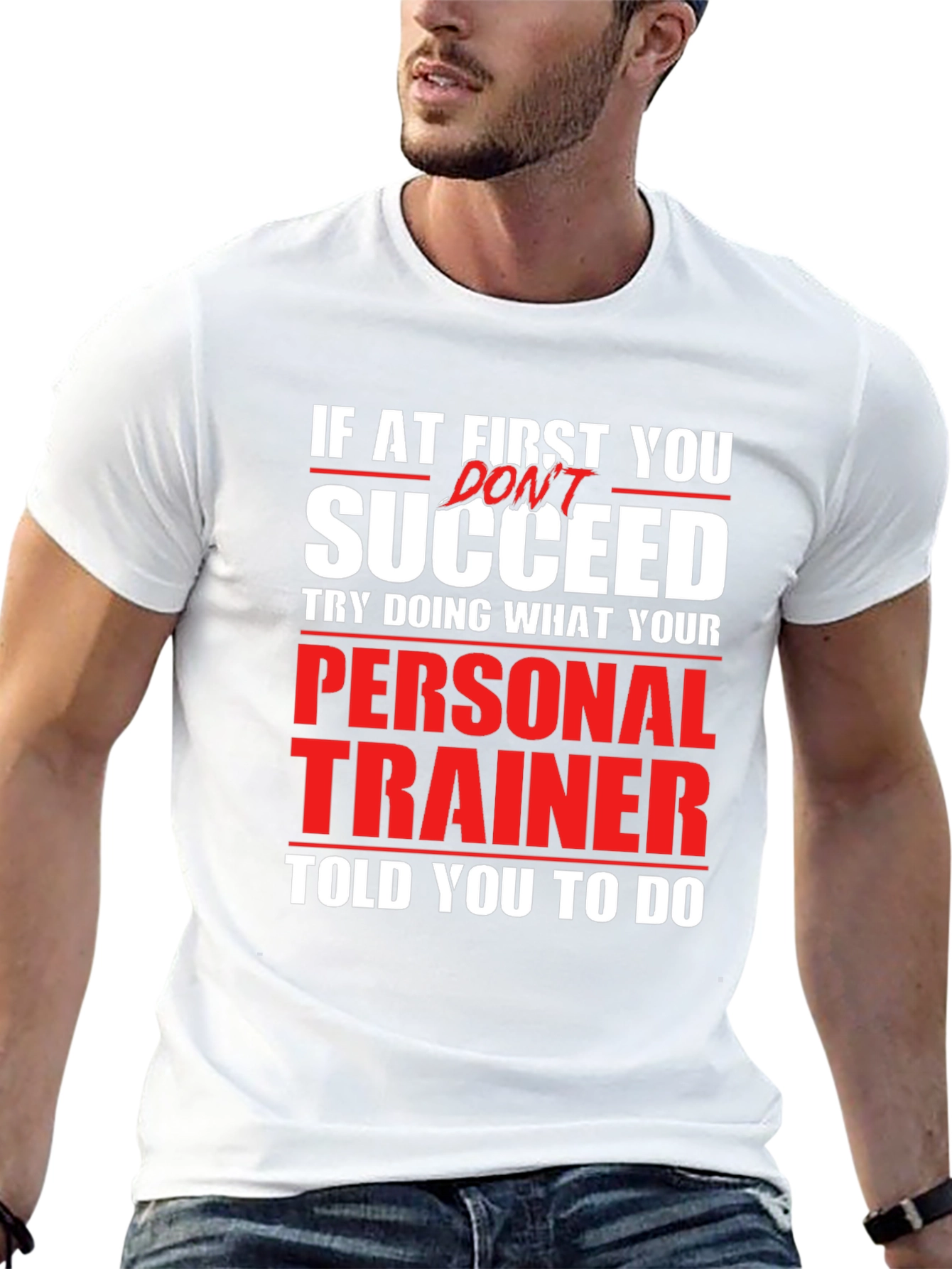 Funny Personal Trainer T-Shirt - Gym Workout Tee