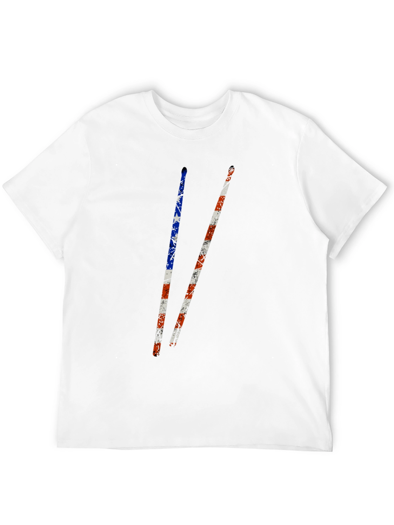 American Flag Drumsticks Graphic Tee