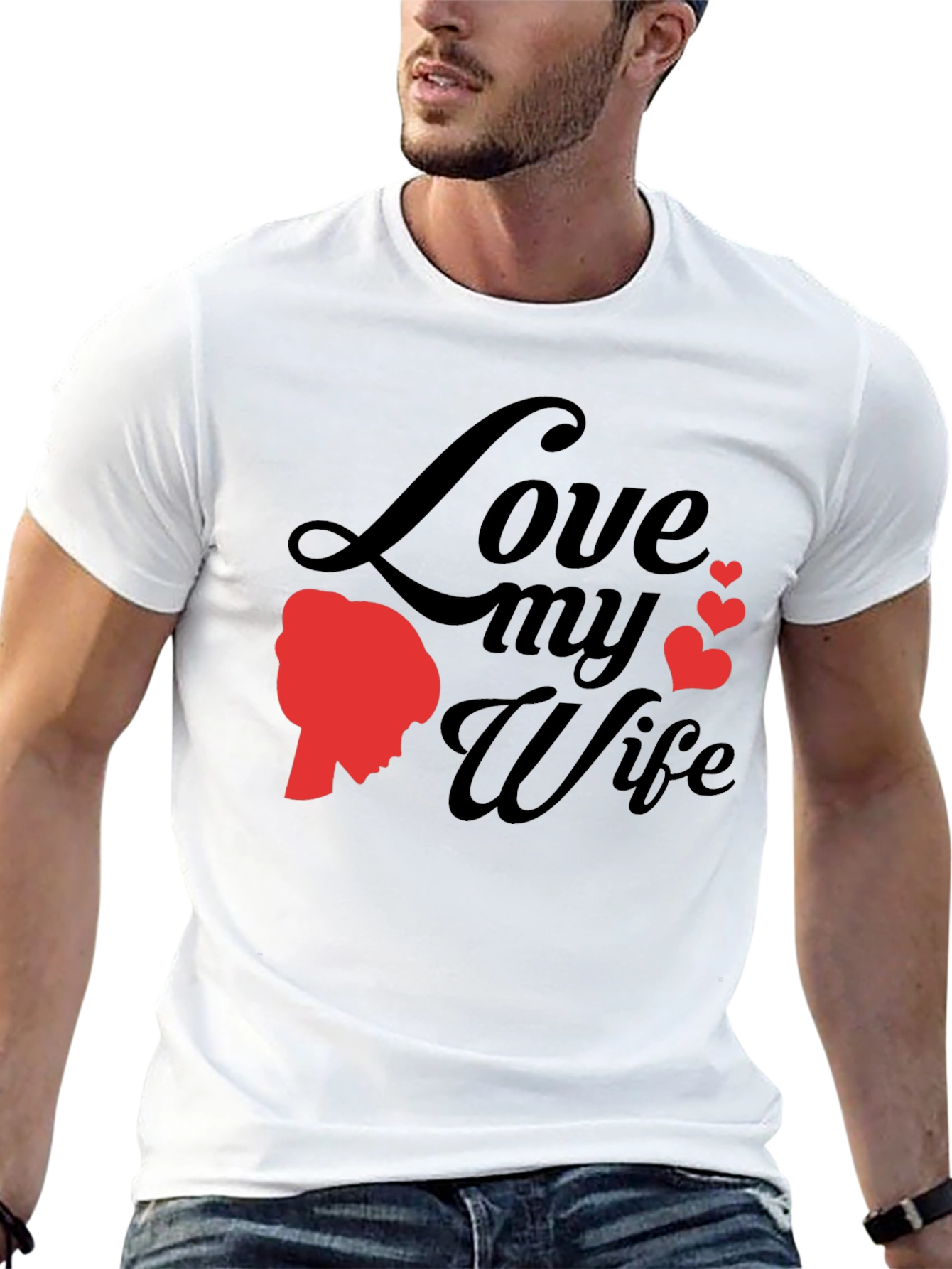 Love My Wife T-Shirt - Anniversary Gift
