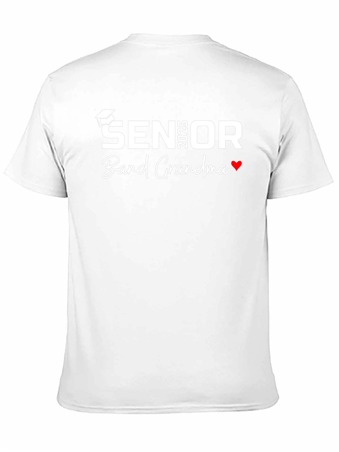 Senior 2025 Band Grandma T-Shirt