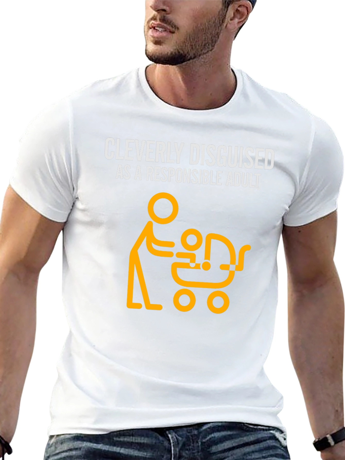 Cleverly Disguised Adult Graphic T-Shirt