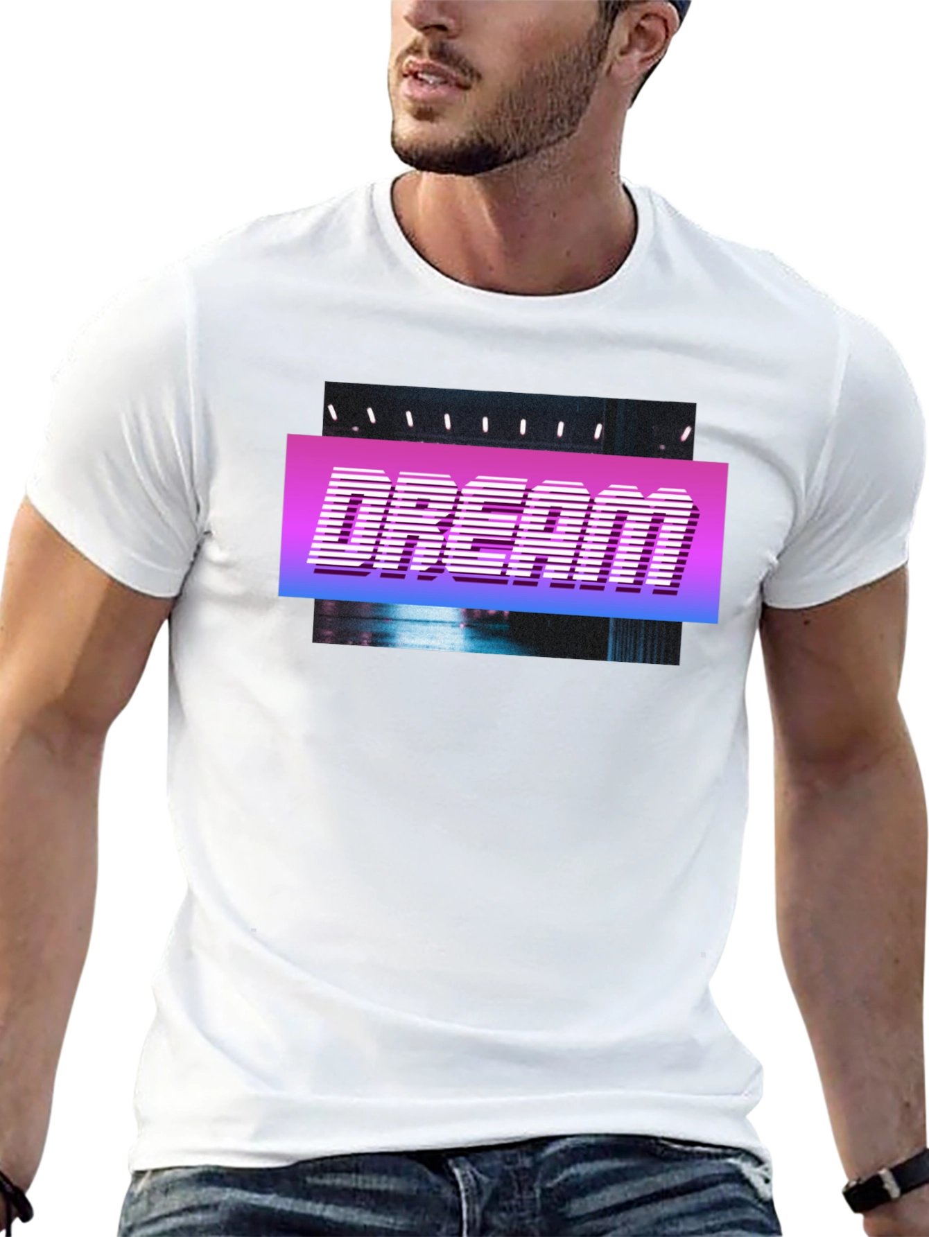 Dream Graphic Tee - Retro Style