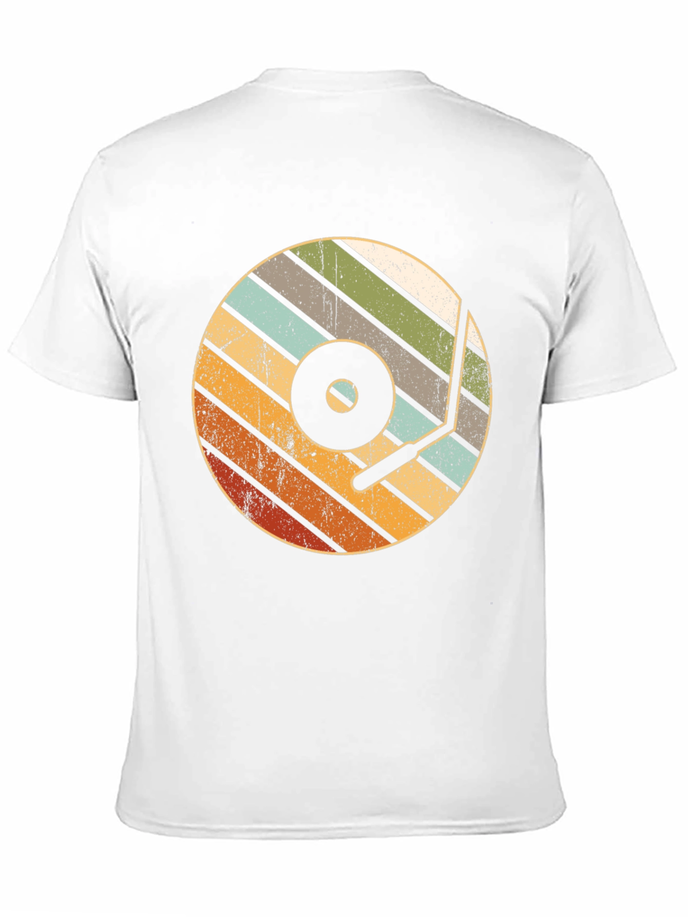 Retro Vinyl Record Player T-Shirt