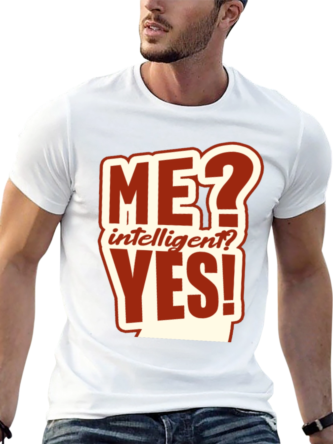 Funny ME? Intelligent? YES! Graphic Tee