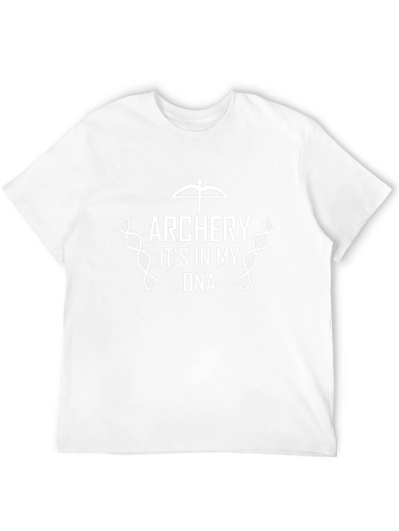Archery DNA T-Shirt - Bow and Arrow Design