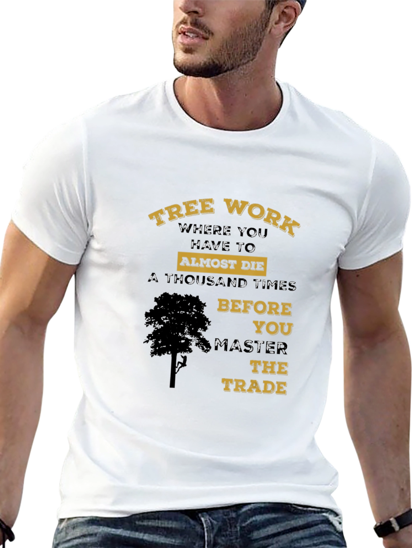 Tree Work Graphic T-Shirt