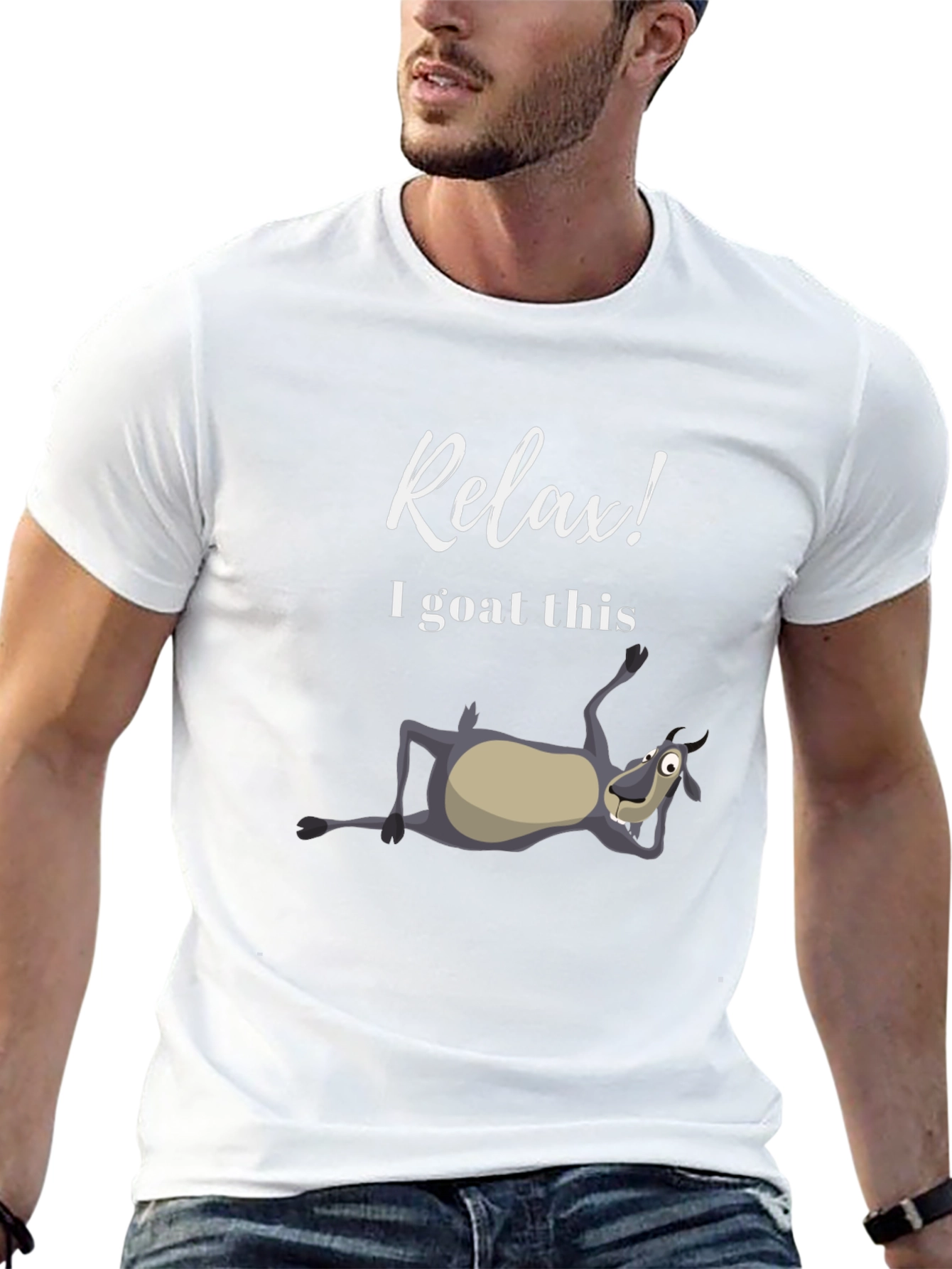 Relax I Goat This T-Shirt - Funny Casual Tee