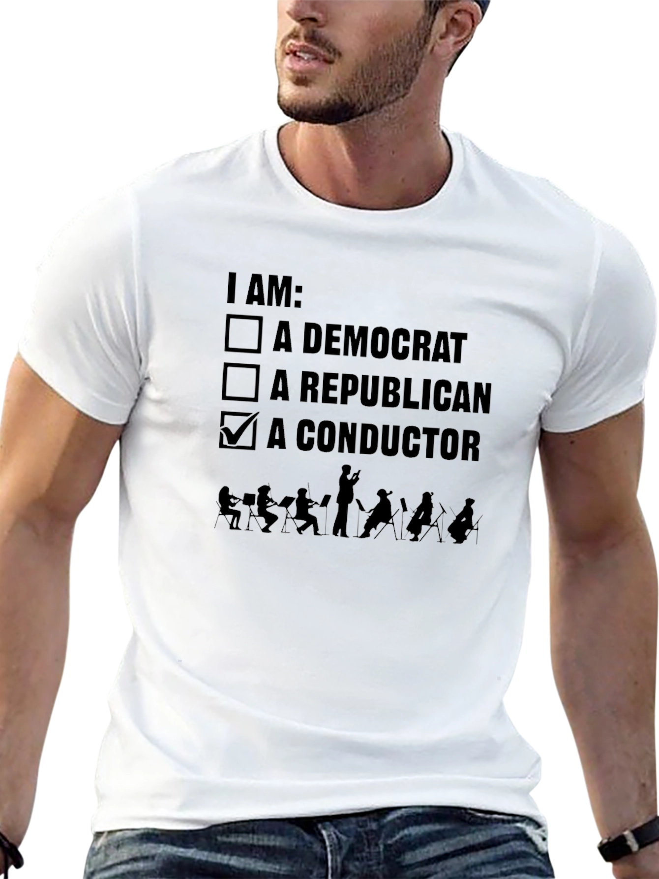 Conductor T-Shirt - Political Music Lover Tee