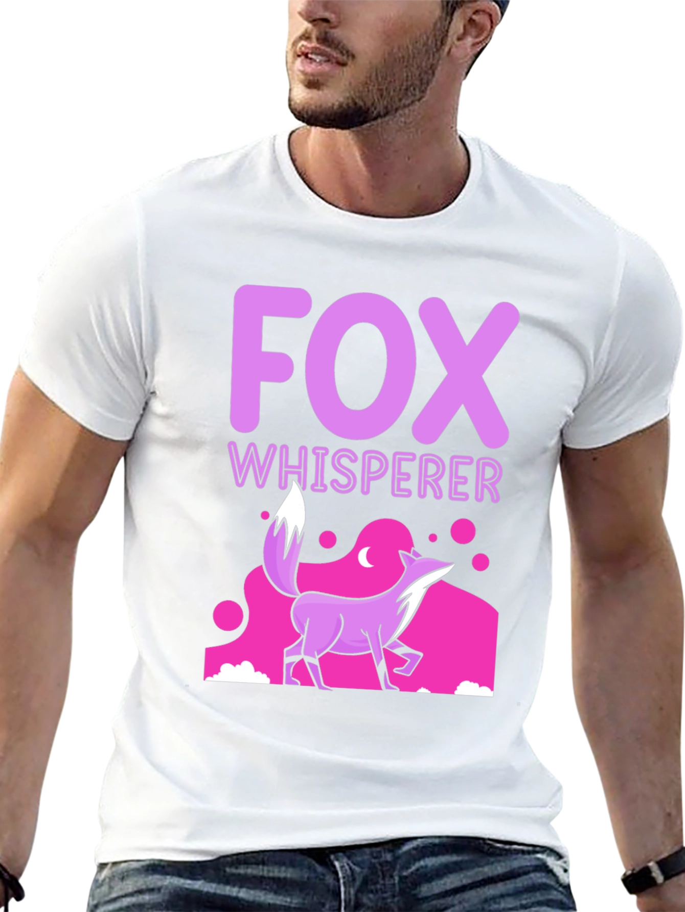 Fox Whisperer Graphic Tee - Unique Animal Lover Design