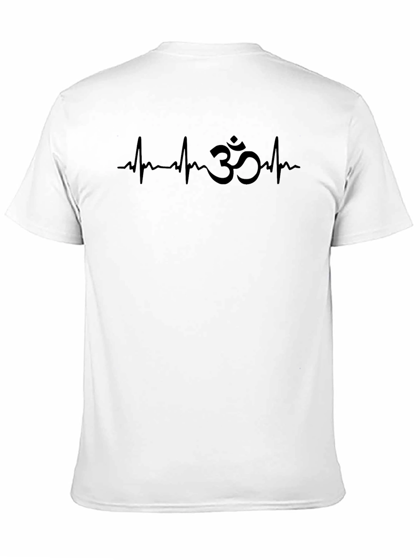 Om Heartbeat Graphic Tee - Yoga & Meditation Shirt