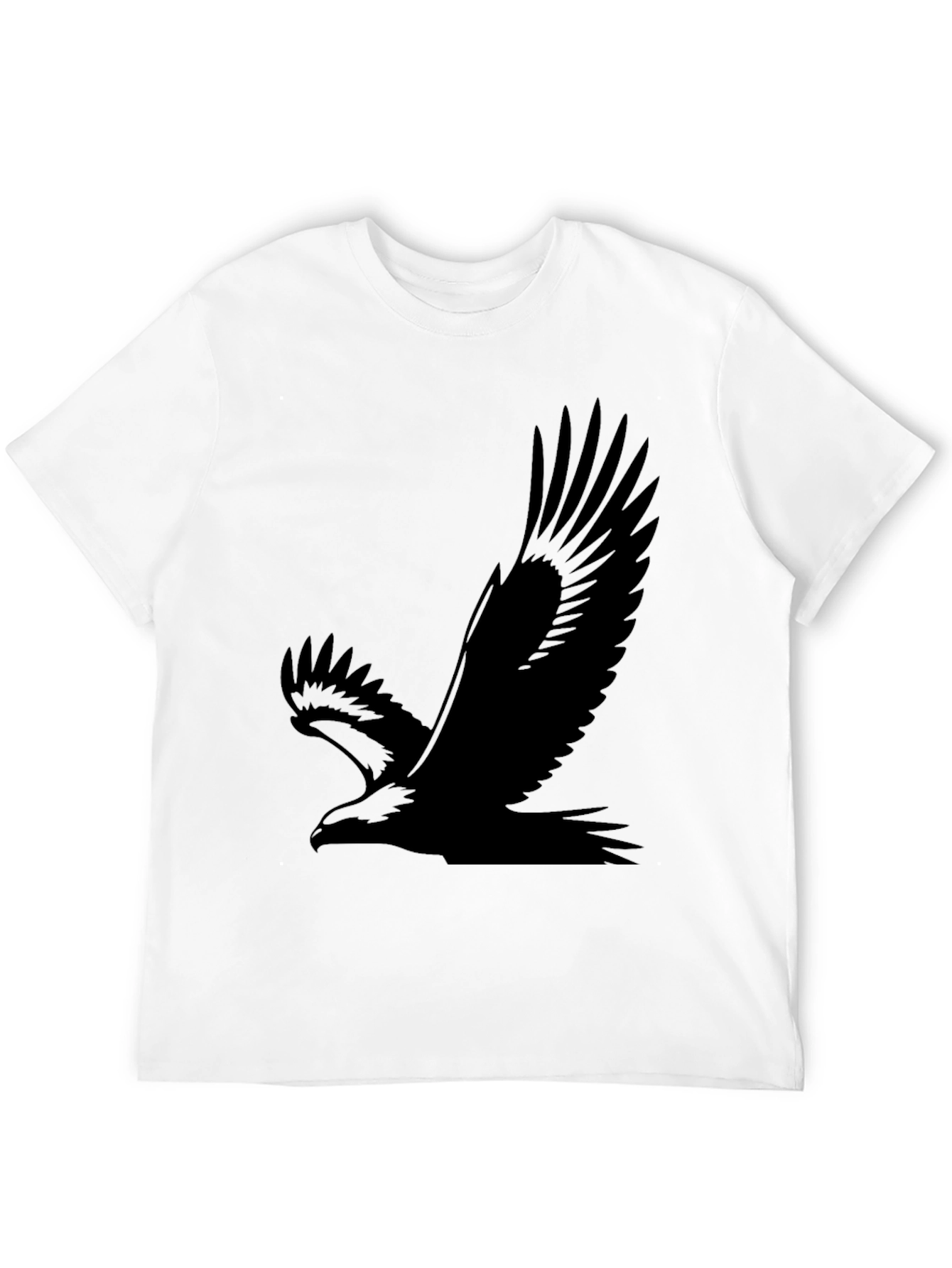 Black Eagle Graphic Tee - Mens Short Sleeve