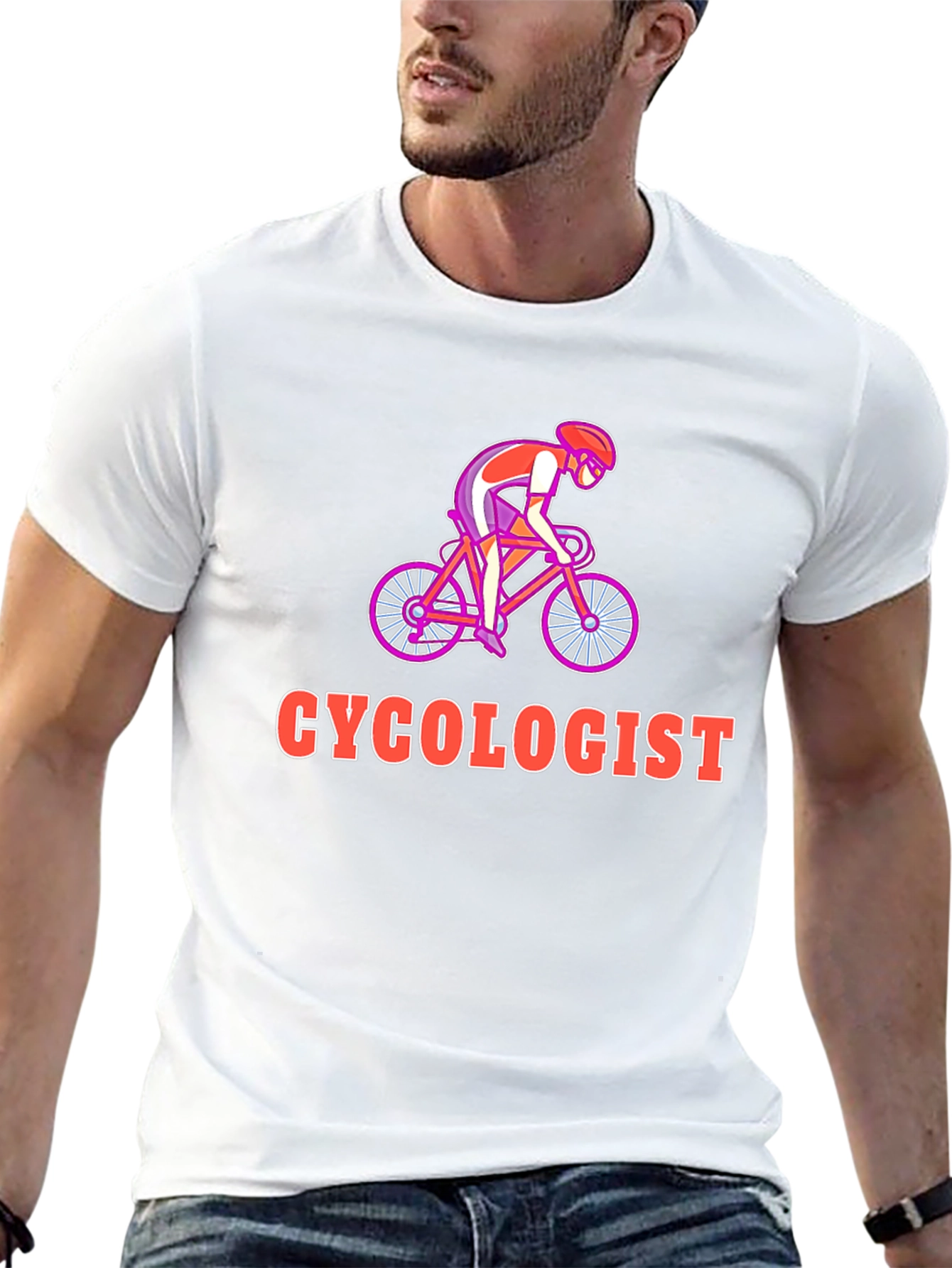 Cyclologist Graphic Tee - Cycling Enthusiast Shirt