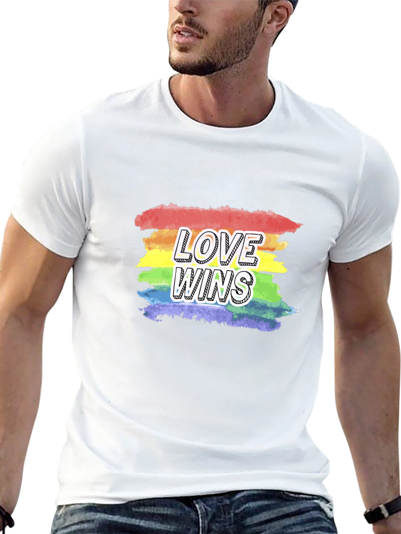 Love Wins Pride Rainbow T-Shirt