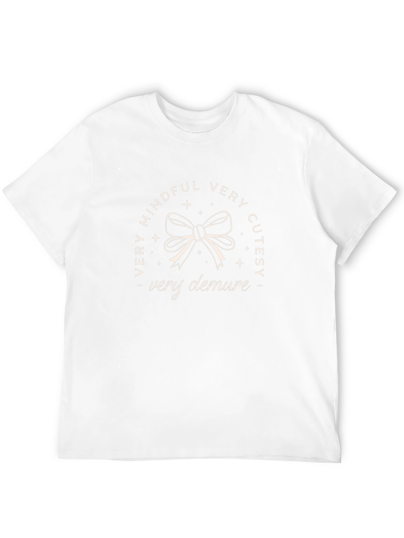 Mindful Cutesy Graphic Tee