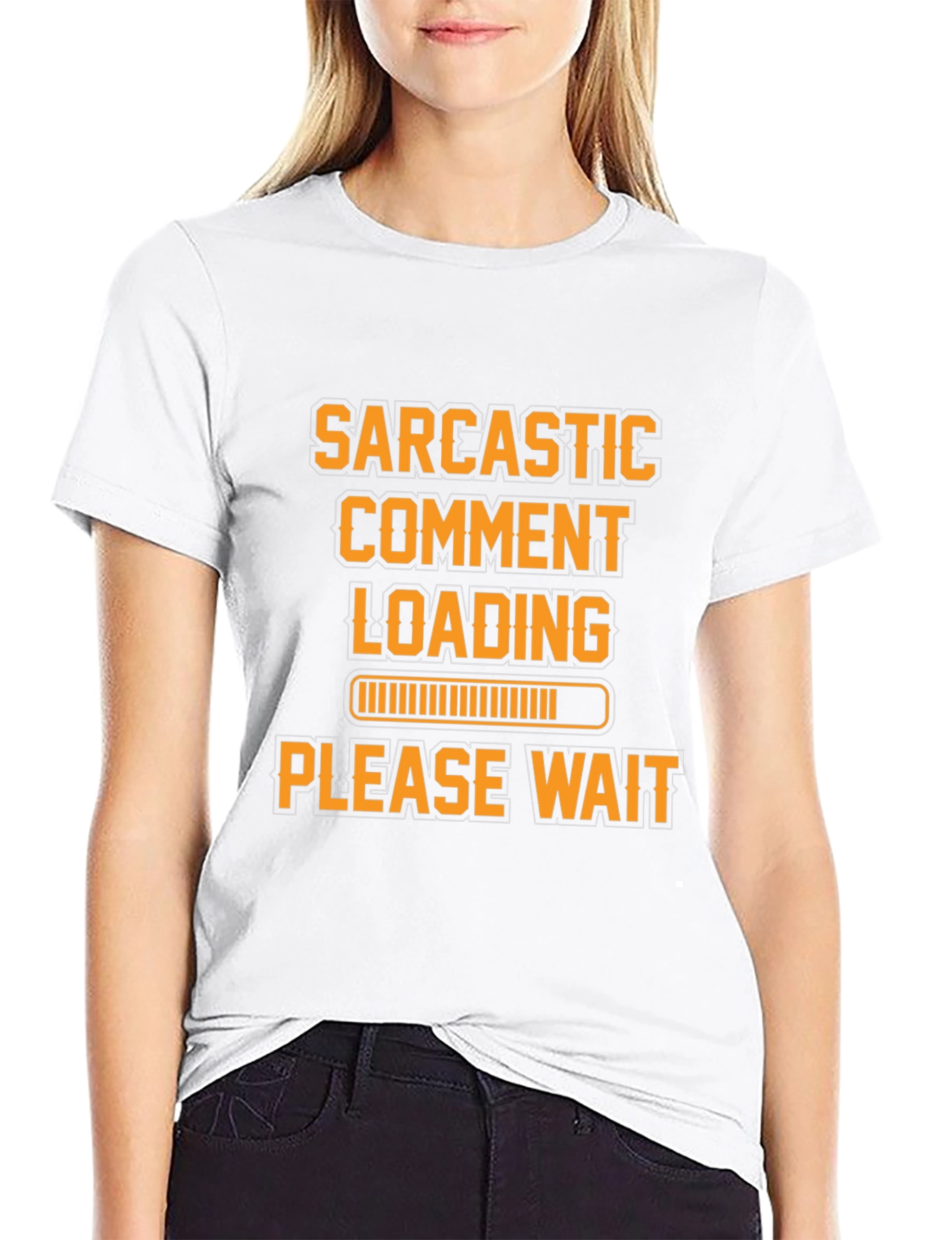 Sarcastic Comment Loading Graphic Tee