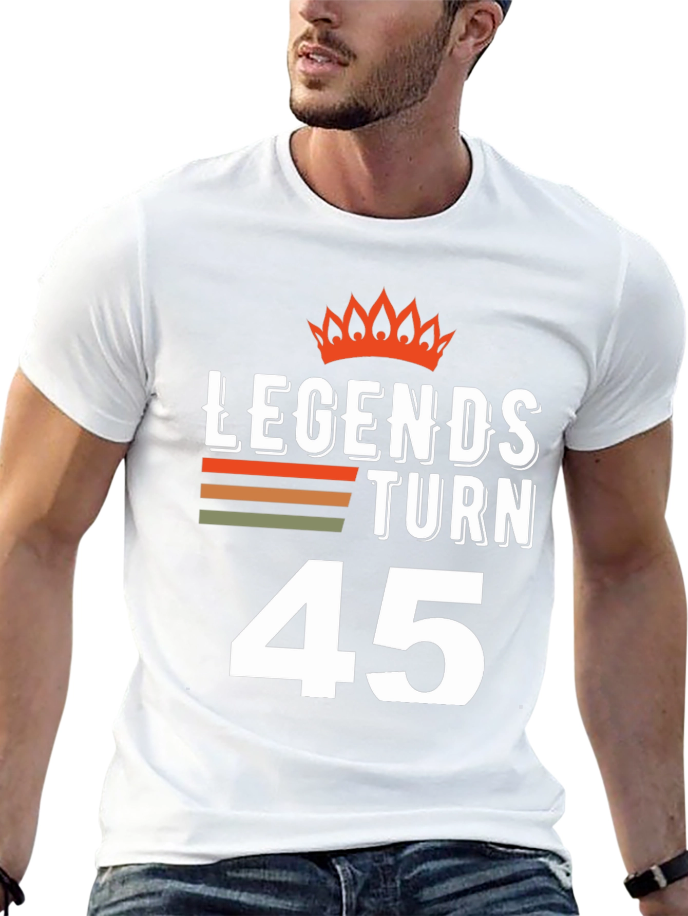 Legends Turn 45 T-Shirt