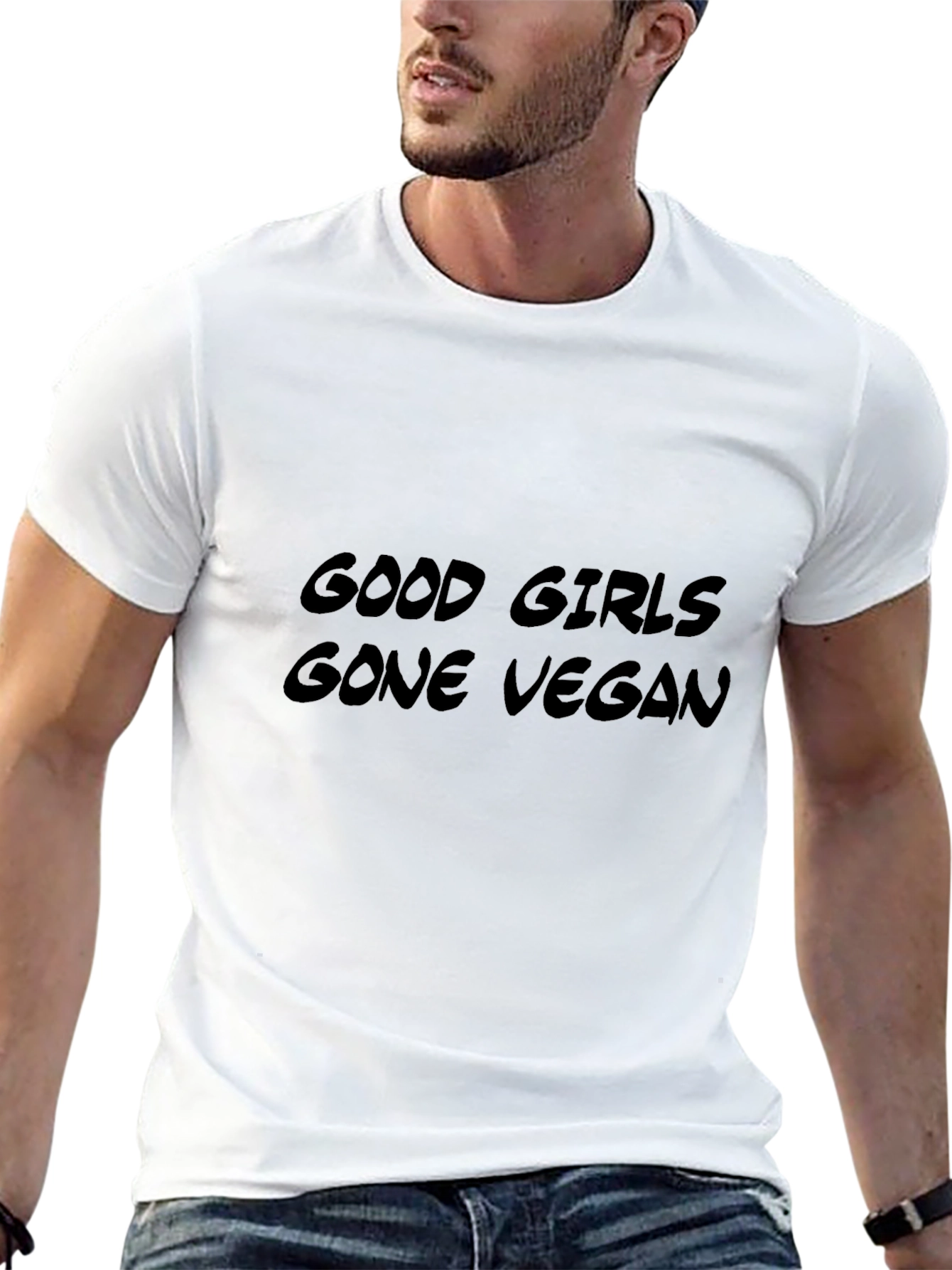 Good Girls Gone Vegan Black T-Shirt