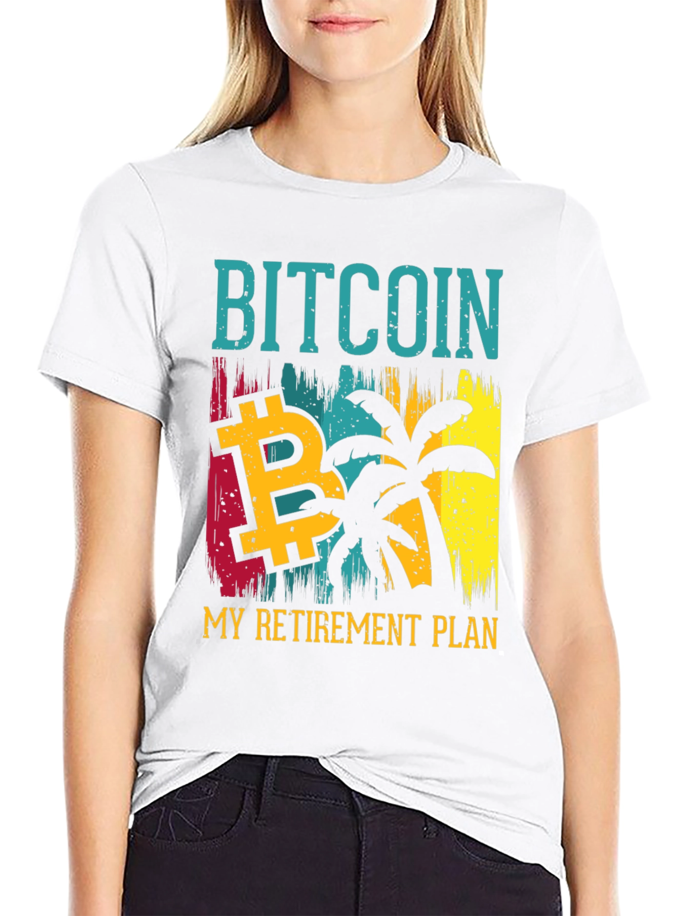 Bitcoin Retirement Plan Graphic Tee