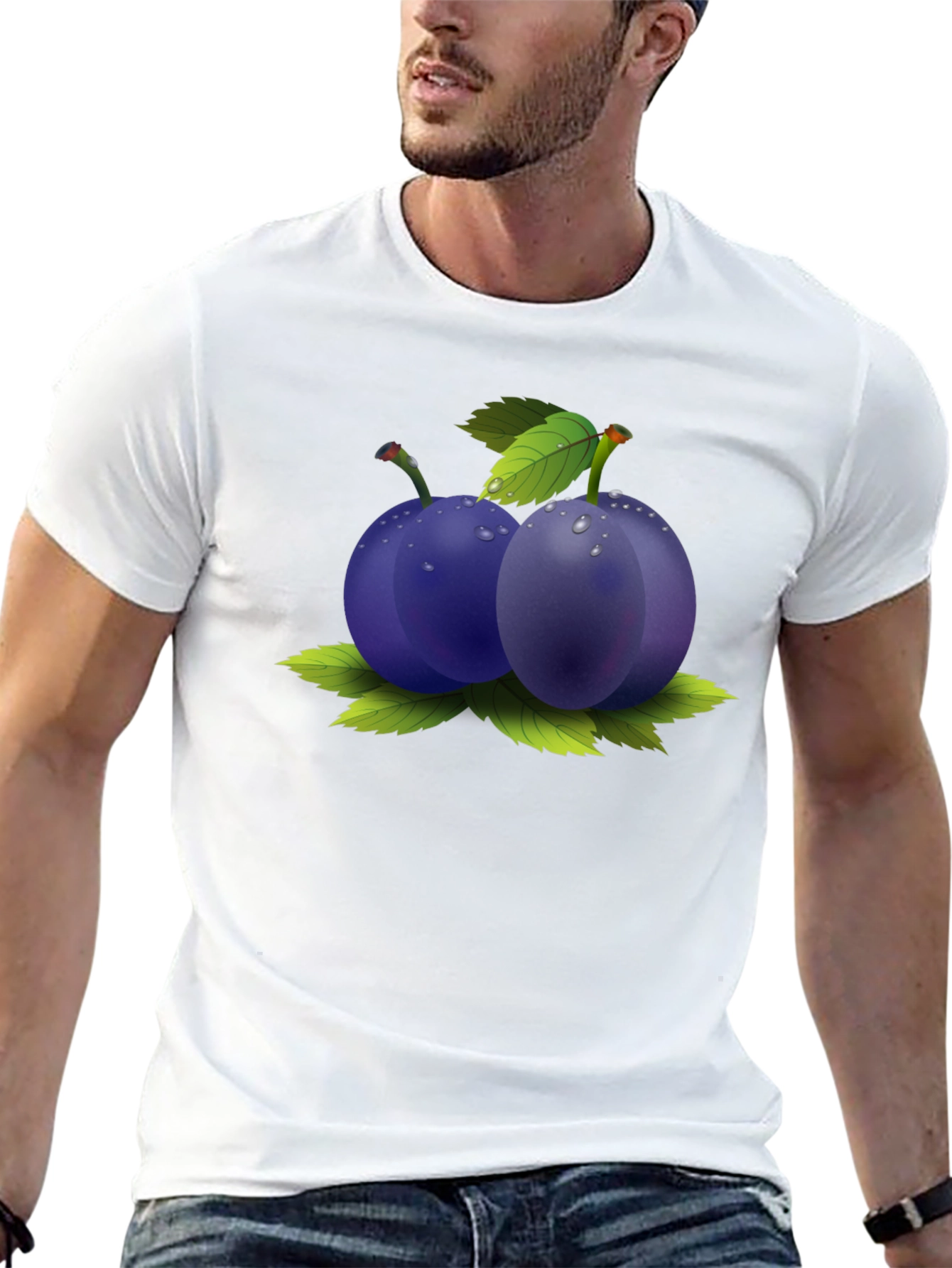 Plum Design Black T-Shirt