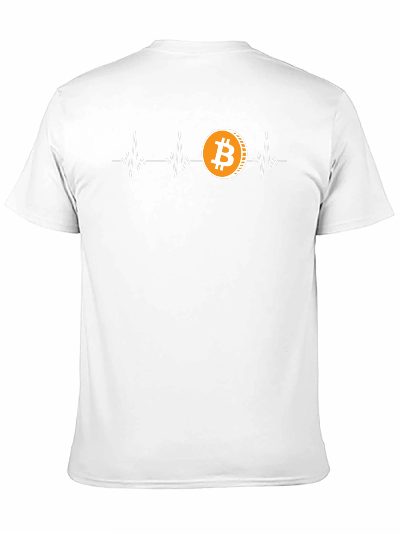 Bitcoin Heartbeat T-Shirt Crypto Currency Tee