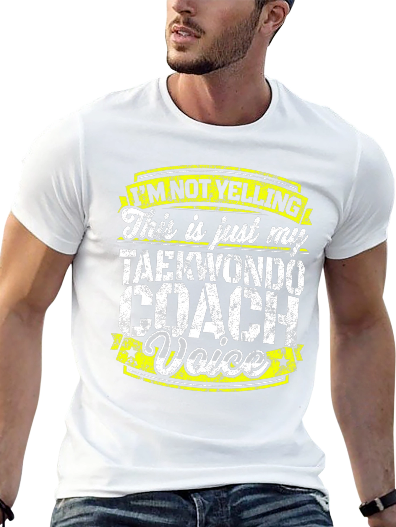 Taekwondo Coach Voice T-Shirt - Funny Martial Arts Gift