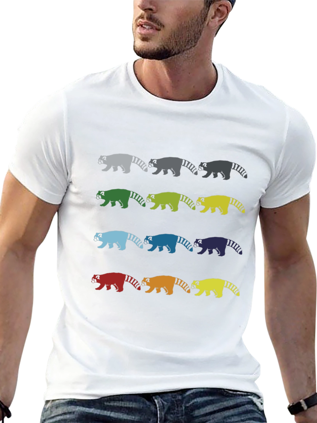 Colorful Red Panda T-Shirt