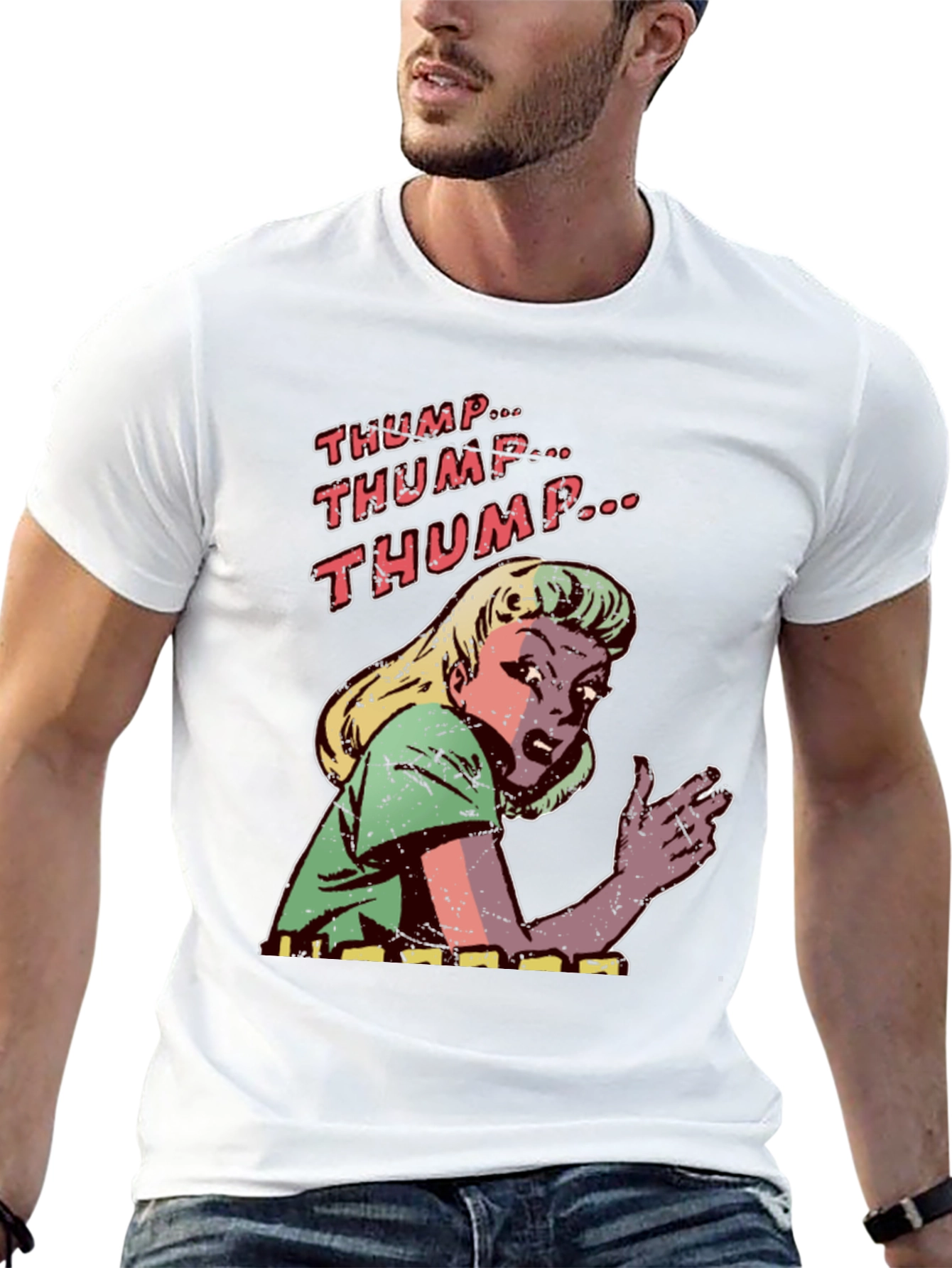Retro Comic Pop Art T-Shirt - Thump